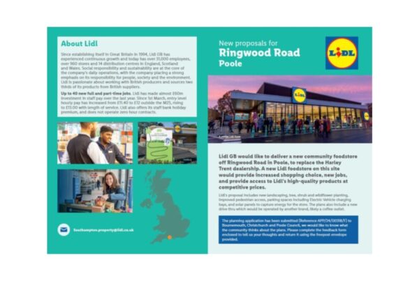 A new Lidl store and drive-through coffee shop in Poole, Dorset, has been given planning permission by BCP Council