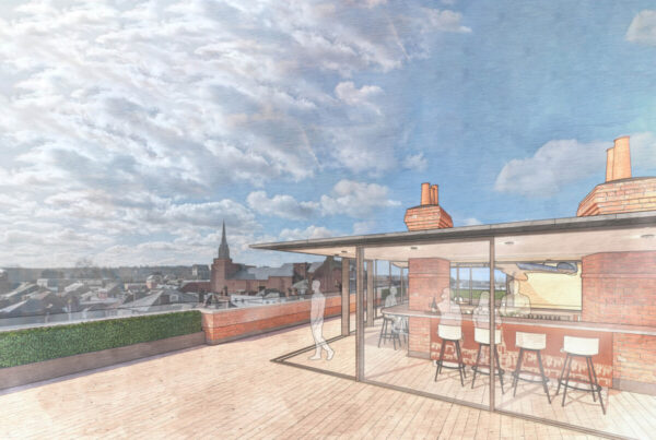 PANORAMA: The Spitfire themed skybar at Cathedral Hotel will have 360 degree views